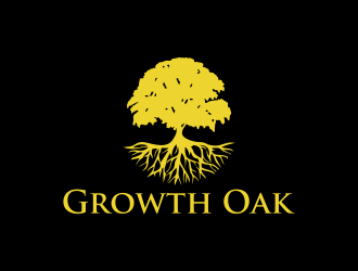 Growth Oak logo design by InitialD