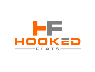 Hooked Flats logo design by bricton