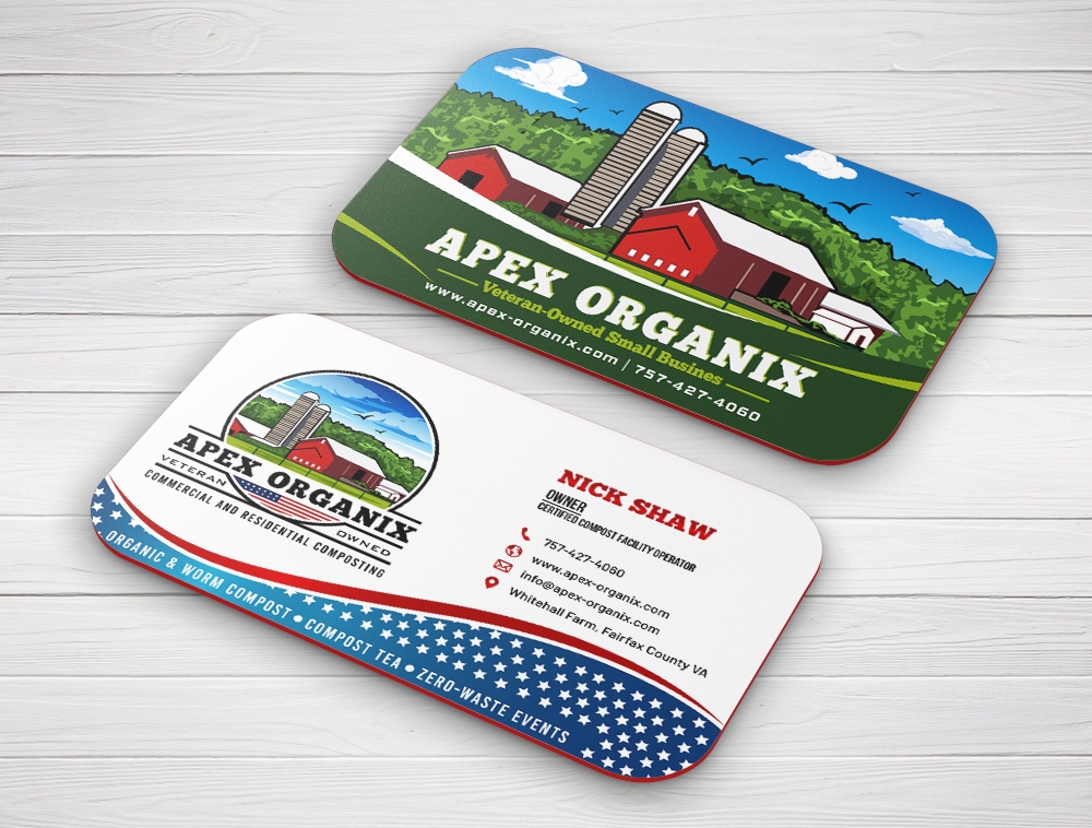 Apex Organix logo design by Niqnish