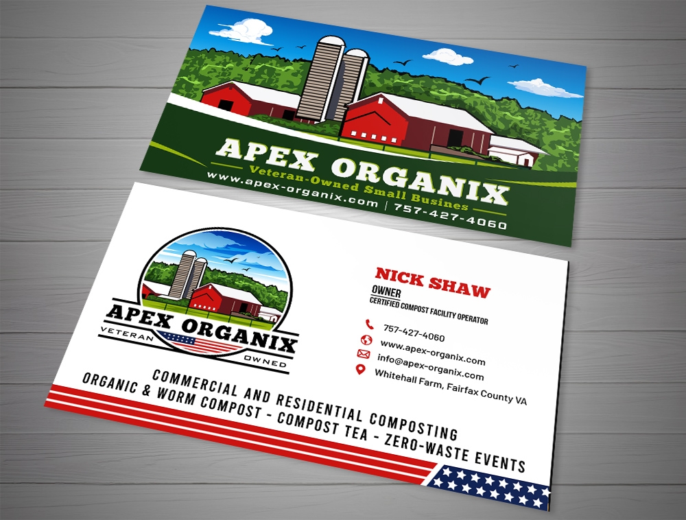 Apex Organix logo design by Niqnish