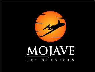 Mojave Jet Services logo design by up2date