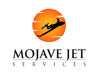 Mojave Jet Services logo design by up2date
