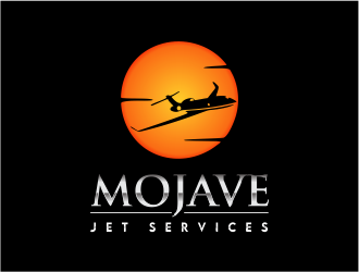 Mojave Jet Services logo design by up2date