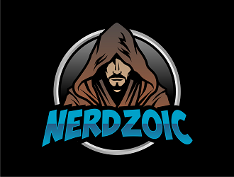 Nerdzoic logo design by haze