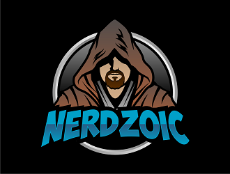 Nerdzoic logo design by haze