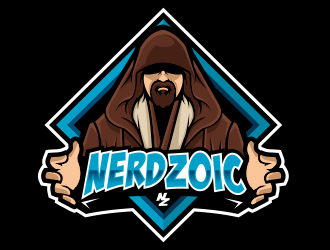 Nerdzoic logo design by jm77788
