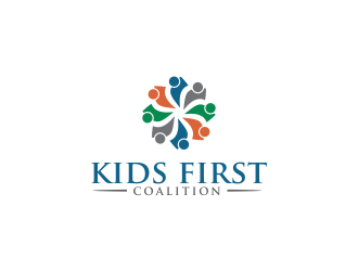 Kids First Coalition logo design by oke2angconcept