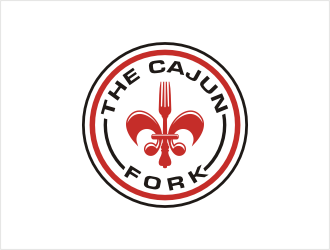 The Cajun Fork logo design by bunda_shaquilla