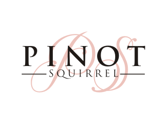 Pinot Squirrel logo design by wa_2