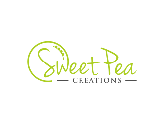 Sweet Pea Creations logo design by checx