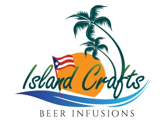 Island Crafts Beer Infusions logo design by Suvendu