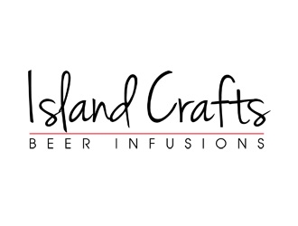 Island Crafts Beer Infusions logo design by damlogo