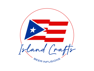 Island Crafts Beer Infusions logo design by ekitessar