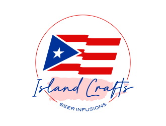 Island Crafts Beer Infusions logo design by ekitessar