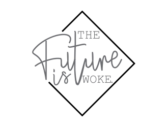 THE FUTURE IS WOKE. logo design by Aslam