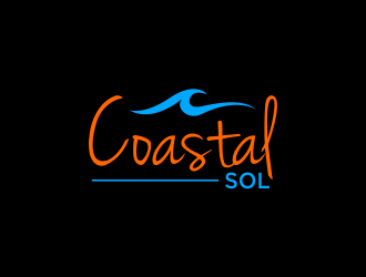 Coastal Sol logo design by qqdesigns