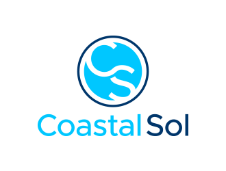 Coastal Sol logo design by lexipej