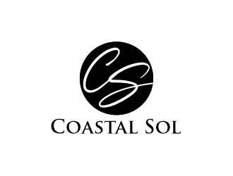 Coastal Sol logo design by Gwerth