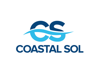 Coastal Sol logo design by kunejo