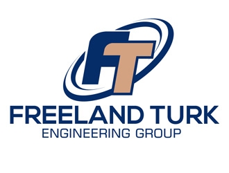 Freeland Turk Engineering Group logo design by DreamLogoDesign