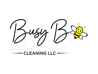 Busy B Cleaning logo design by qqdesigns