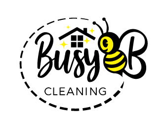 Busy B Cleaning logo design by justin_ezra