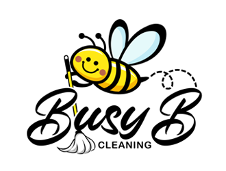 Busy B Cleaning logo design by ingepro