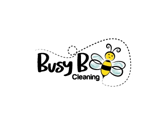 Busy B Cleaning logo design by zakdesign700