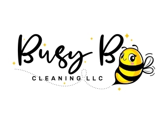 Busy B Cleaning logo design by forevera
