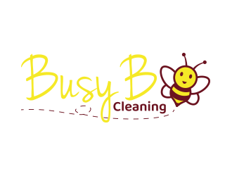 Busy B Cleaning logo design by yippiyproject