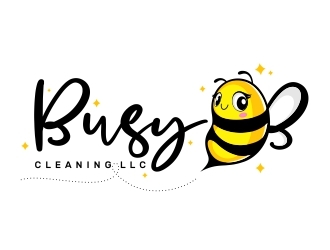Busy B Cleaning logo design by forevera