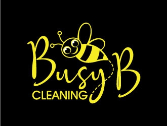 Busy B Cleaning logo design by invento