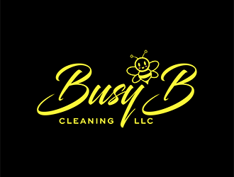 Busy B Cleaning logo design by enzidesign