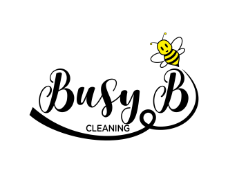 Busy B Cleaning logo design by Dhieko