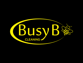 Busy B Cleaning logo design by Dhieko