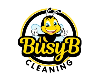 Busy B Cleaning logo design by jaize
