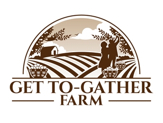 Get To-Gather Farm logo design by DreamLogoDesign