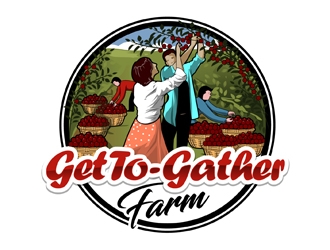 Get To-Gather Farm logo design by DreamLogoDesign
