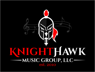 KnightHawk Music Group, LLC logo design by rgb1
