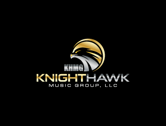 KnightHawk Music Group, LLC logo design by Donadell