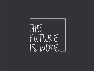 THE FUTURE IS WOKE. logo design by maspion