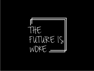 THE FUTURE IS WOKE. logo design by maspion