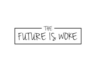 THE FUTURE IS WOKE. logo design by maspion