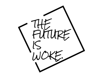 THE FUTURE IS WOKE. logo design by Aslam