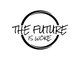 THE FUTURE IS WOKE. logo design by graphicstar