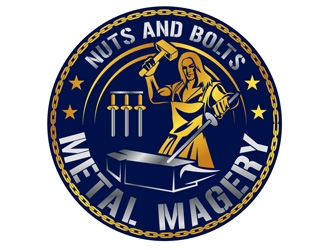 METAL MAGERY logo design by DreamLogoDesign