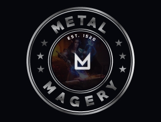 METAL MAGERY logo design by aryamaity