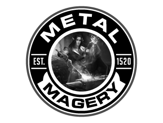 METAL MAGERY logo design by jaize