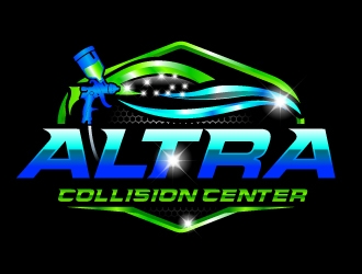 Altra Collision Center logo design by uttam