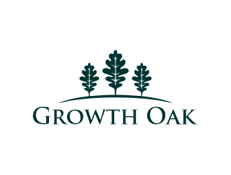 Growth Oak logo design by Gwerth